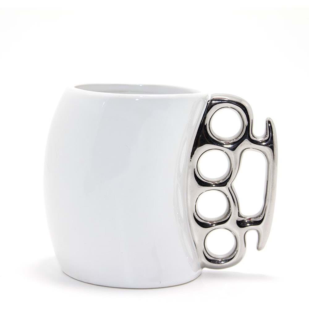 Porselen Bes Parmak Tasarimli Kupa Bardak Dekoratif Hediyelik Yalk339