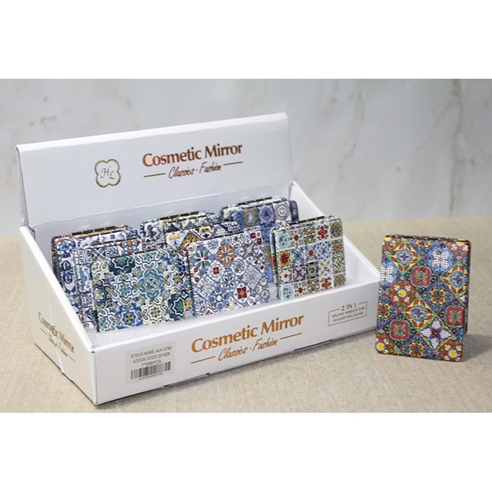 Tasli El Aynasi Dikdortgen Ince