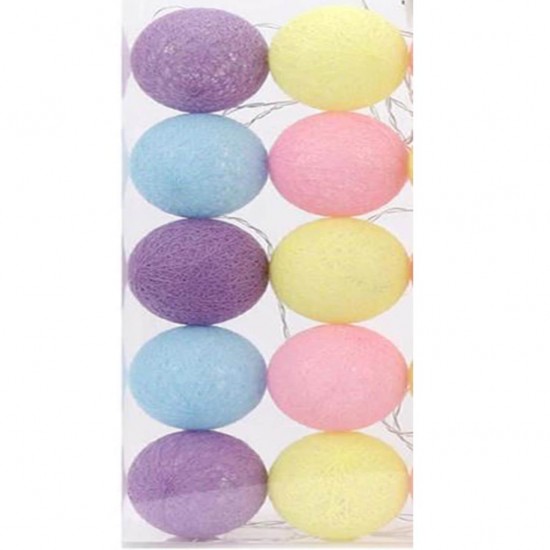 10'lu Isikli Renkli Top Dekoratif Led Hediyelik