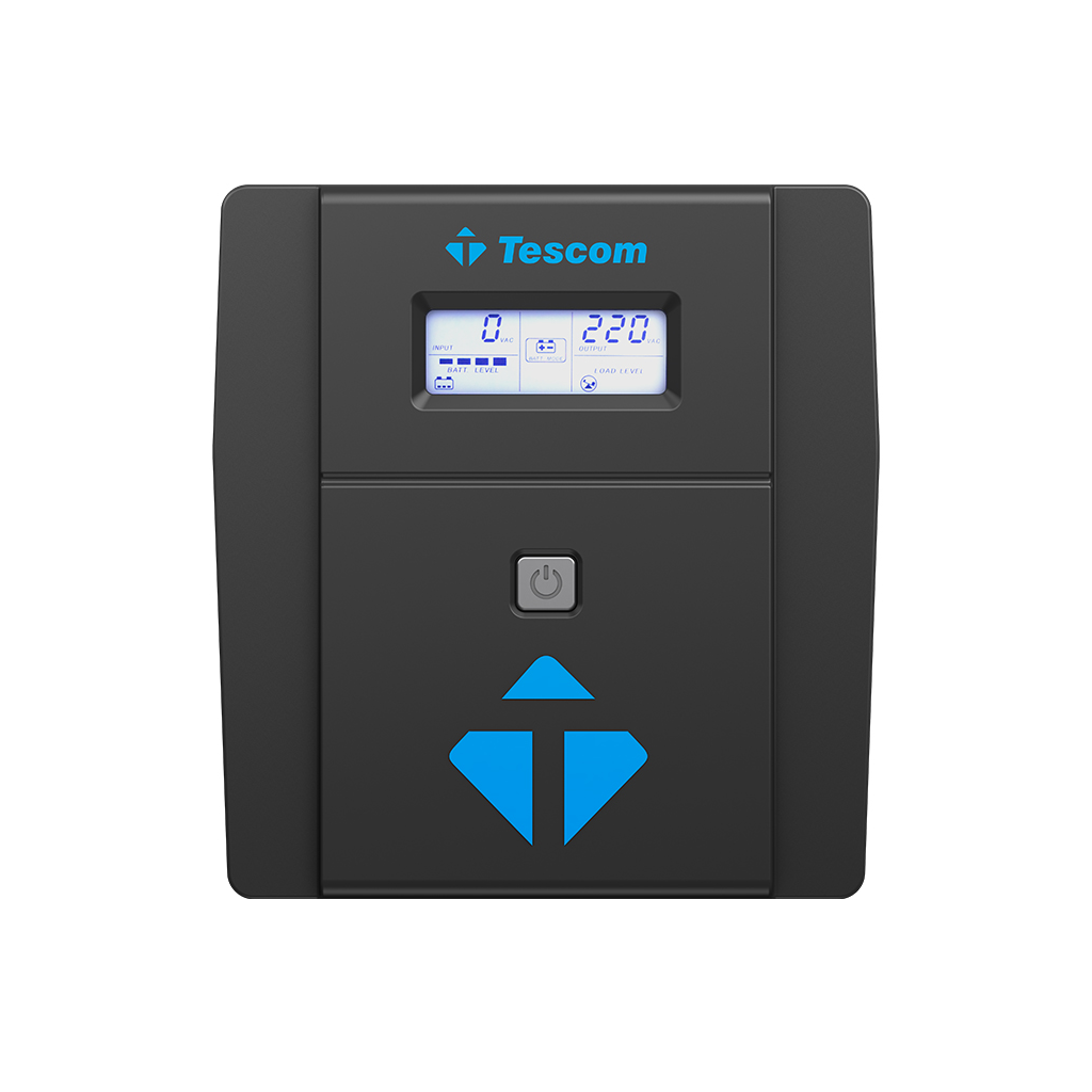 TESCOM LEOAP 1000VA Line Interactive UPS (900020312) (2x7A Aku)