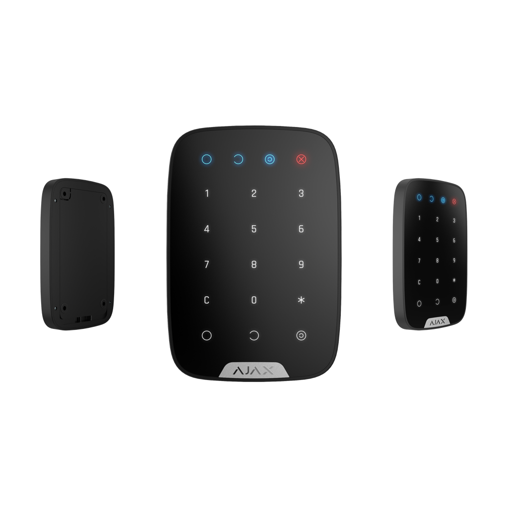 AJAX Keypad, Kablosuz, Tus Takimi, SIYAH