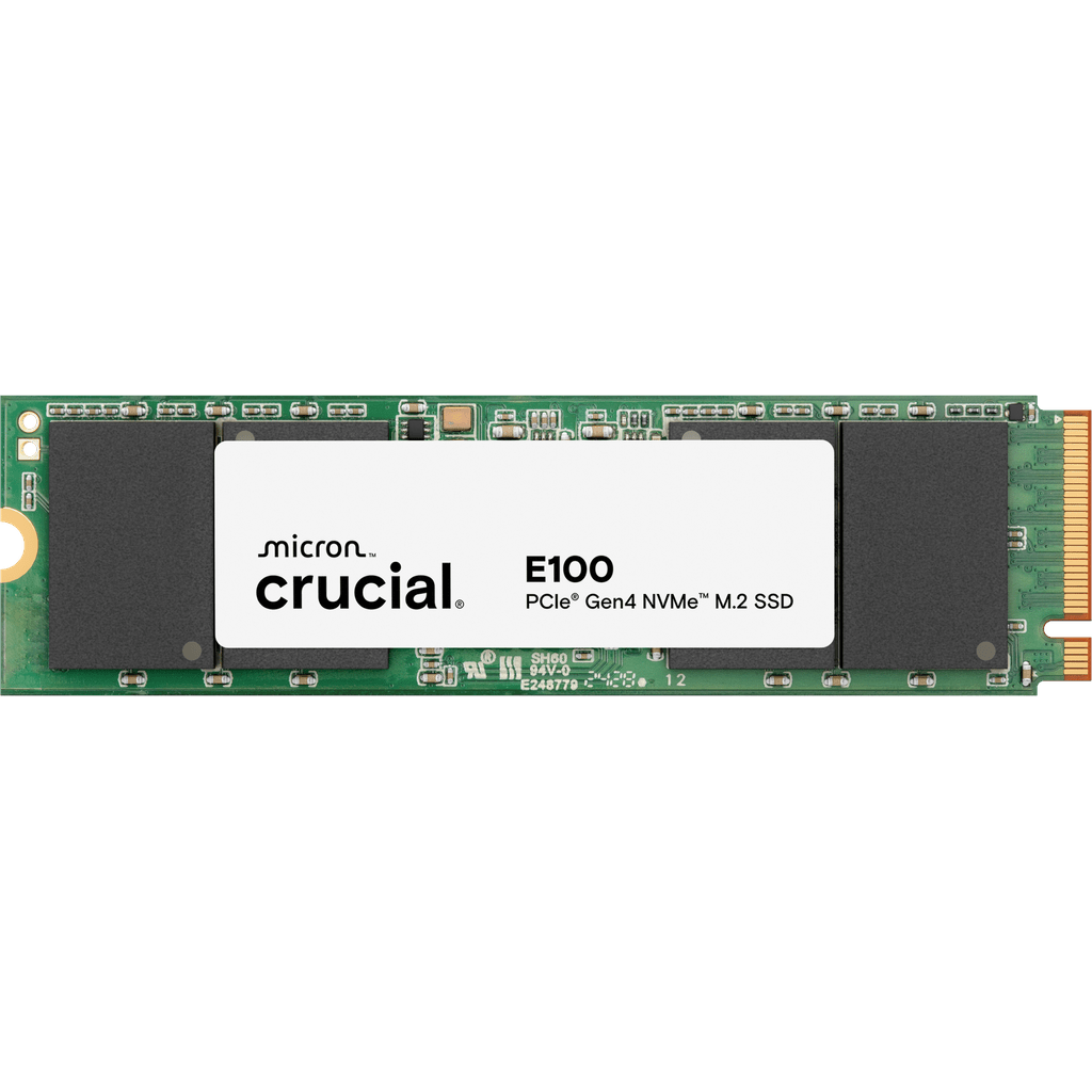 CRUCIAL CT480E100SSD8, E100, 480GB, 4700/2500, Gen4, NVME PCIe M.2 2280, SSD
