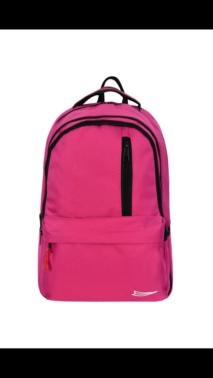 Cok Amacli Laptop Dizustu Bilgisayar Bolmeli Sirt Canta Pembe