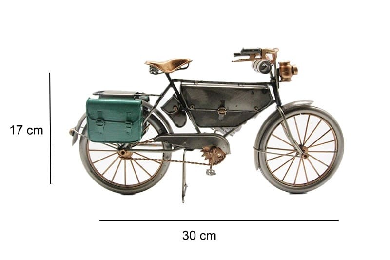 Dekoratif Metal Bisiklet Biblo