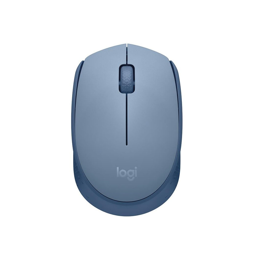 LOGITECH 910-006866, M171 BlueGrey, USB Nano 2,4G Kablosuz, 1000dpi, Optik, 3 Tuslu, 12ay Pil Omru, Mouse