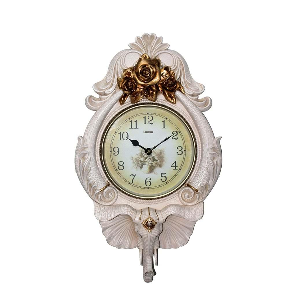 Duvara Asmali Filli Saat Dekoratif Hediyelik