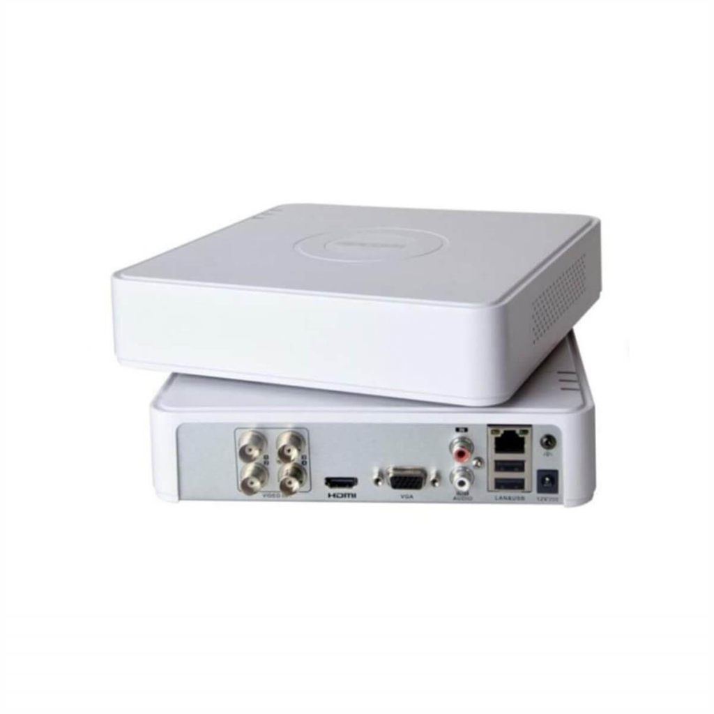 HIKVISION DS-7104HGHI-M1, 4Kanal, 2Mpix, H265Pro+, 1 HDD Destegi, 5in1 DVR Cihazi