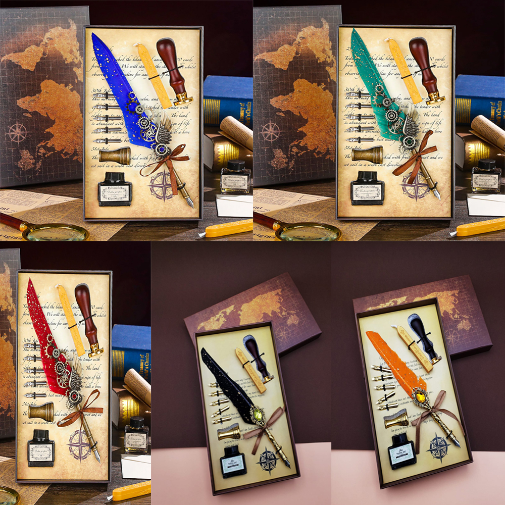 Tuylu Murekkepli Divit Kalem Seti