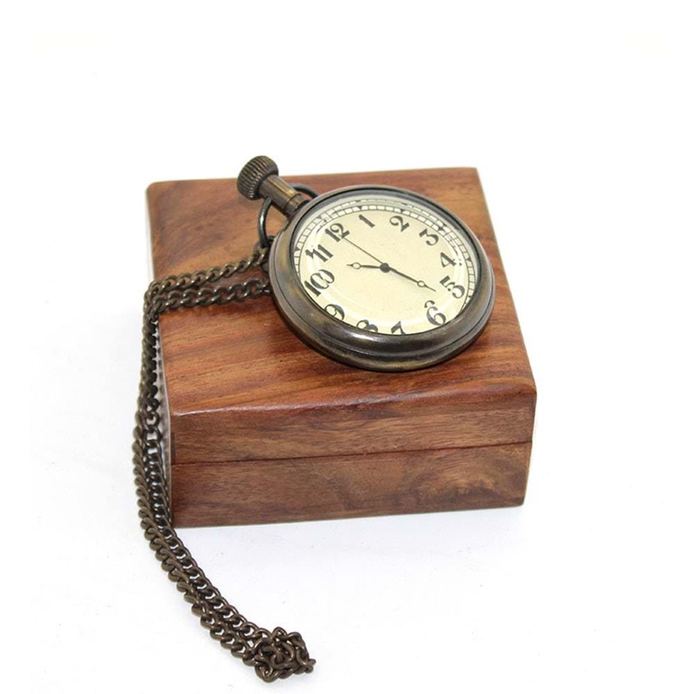 Ahsap Kutulu Pirinc Kostekli Saat