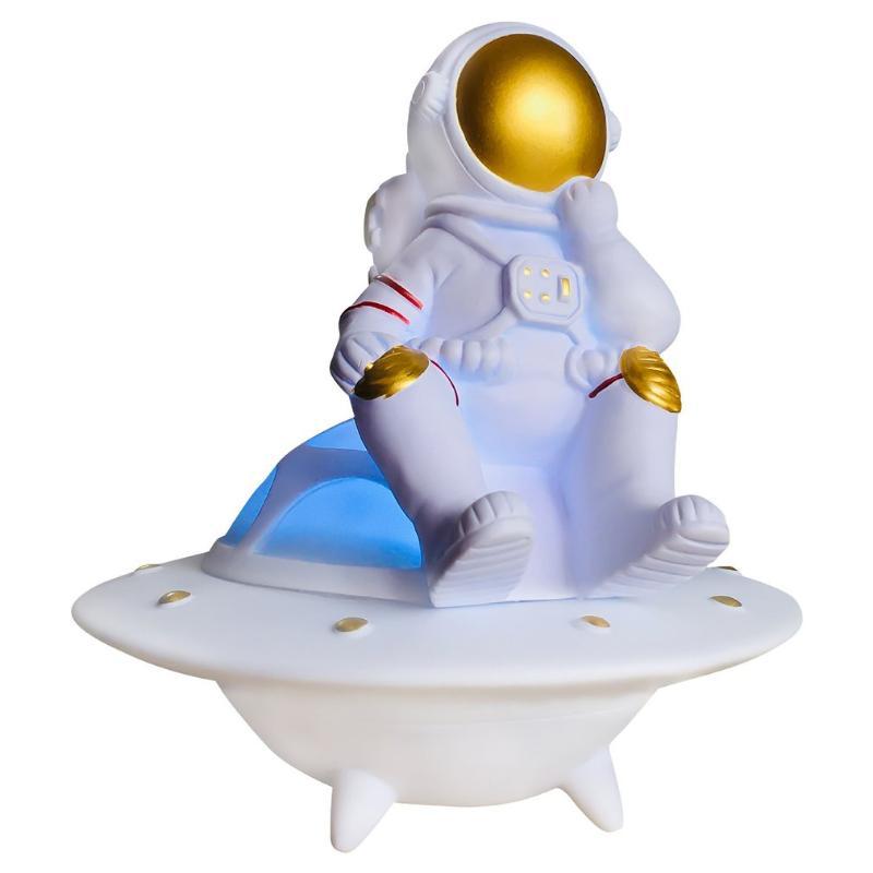 Masa Ustu Astronot Lamba Ve Muzik Aleti