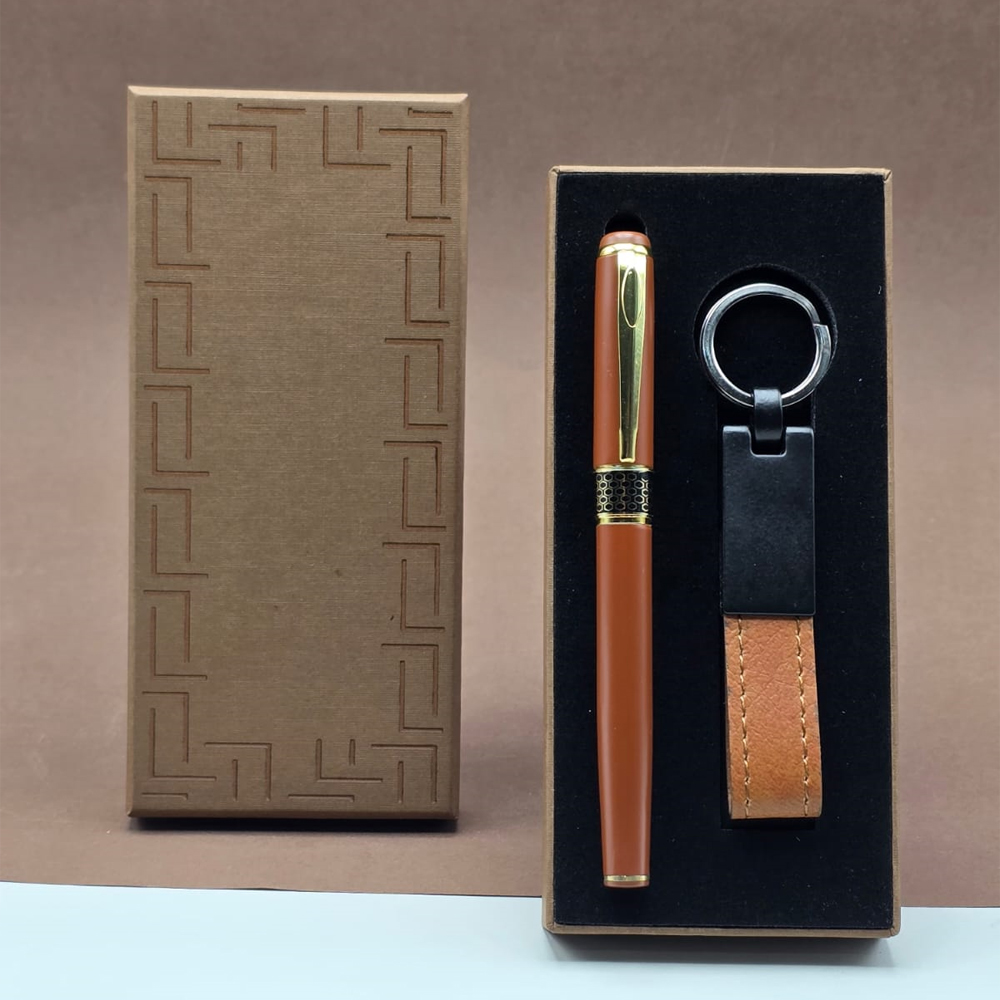 Kutulu Kalem Anahtarlik Set