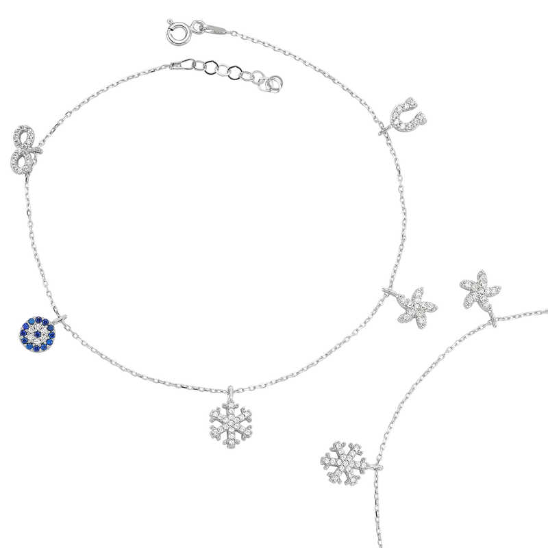 925 Ayar Gumus Sans Bileklik