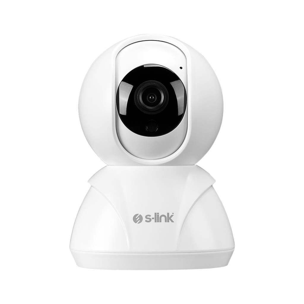 S-LINK SL-IND02, Ev/Bebek Guvenlik Kamerasi, WiFi, 2Mpix, 3.6mm Lens, 10m. Gece Gorusu, Hareket algilama, Iki Yonlu Ses, Micro SD Kartli, TUYA Yazilim