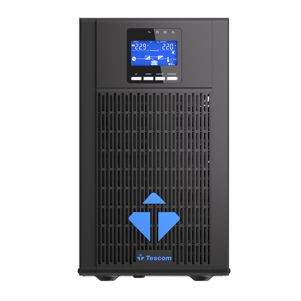 TESCOM NeoLine 3000, 3 KVA Online 1F/1F UPS,  (900040102) (6x9A Aku)