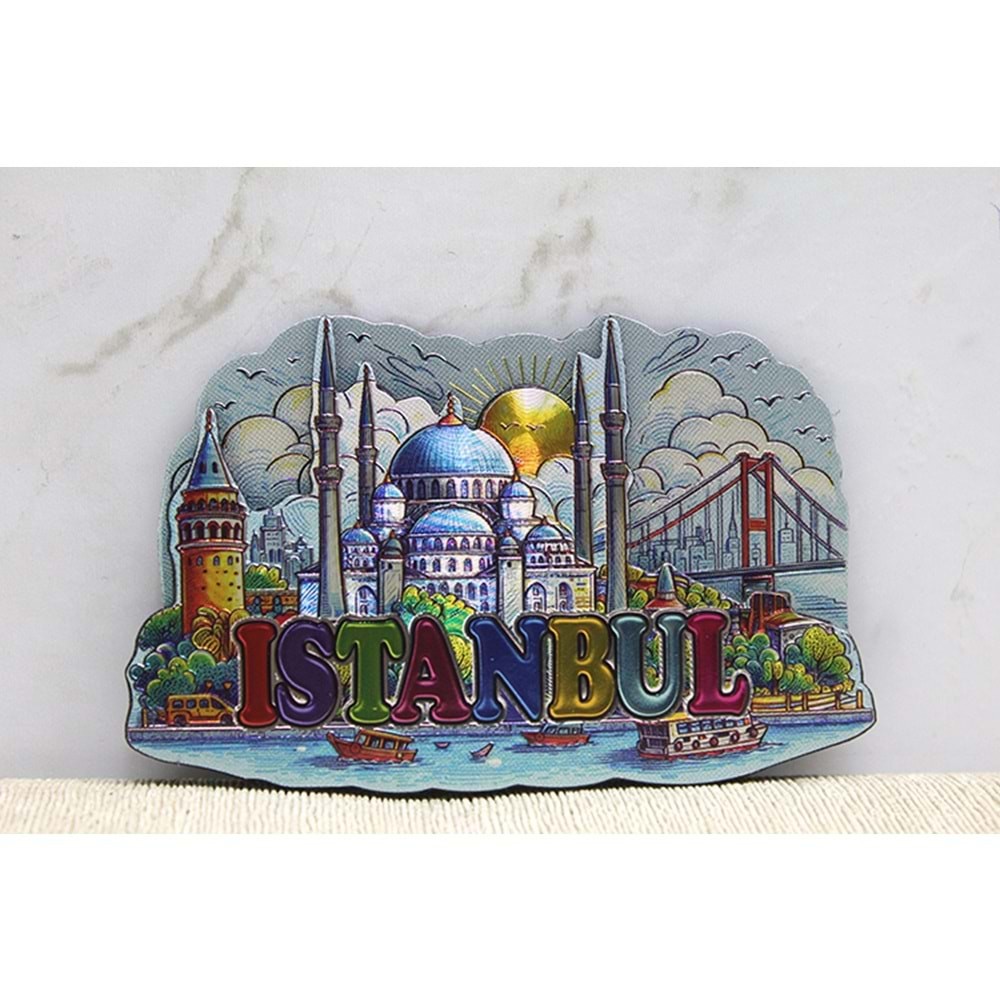Silikon Istanbul Temali Magnet
