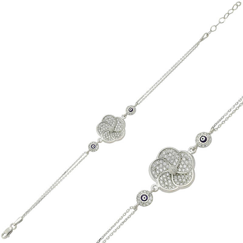 925 Ayar Gumus Papatya Bileklik