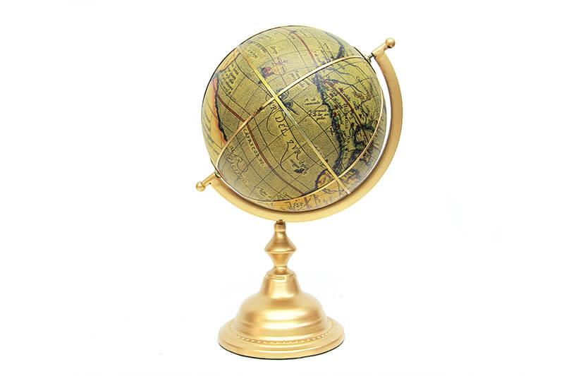 Yerkure Kaideli Dunya Kure Dekoratif Hediyelik