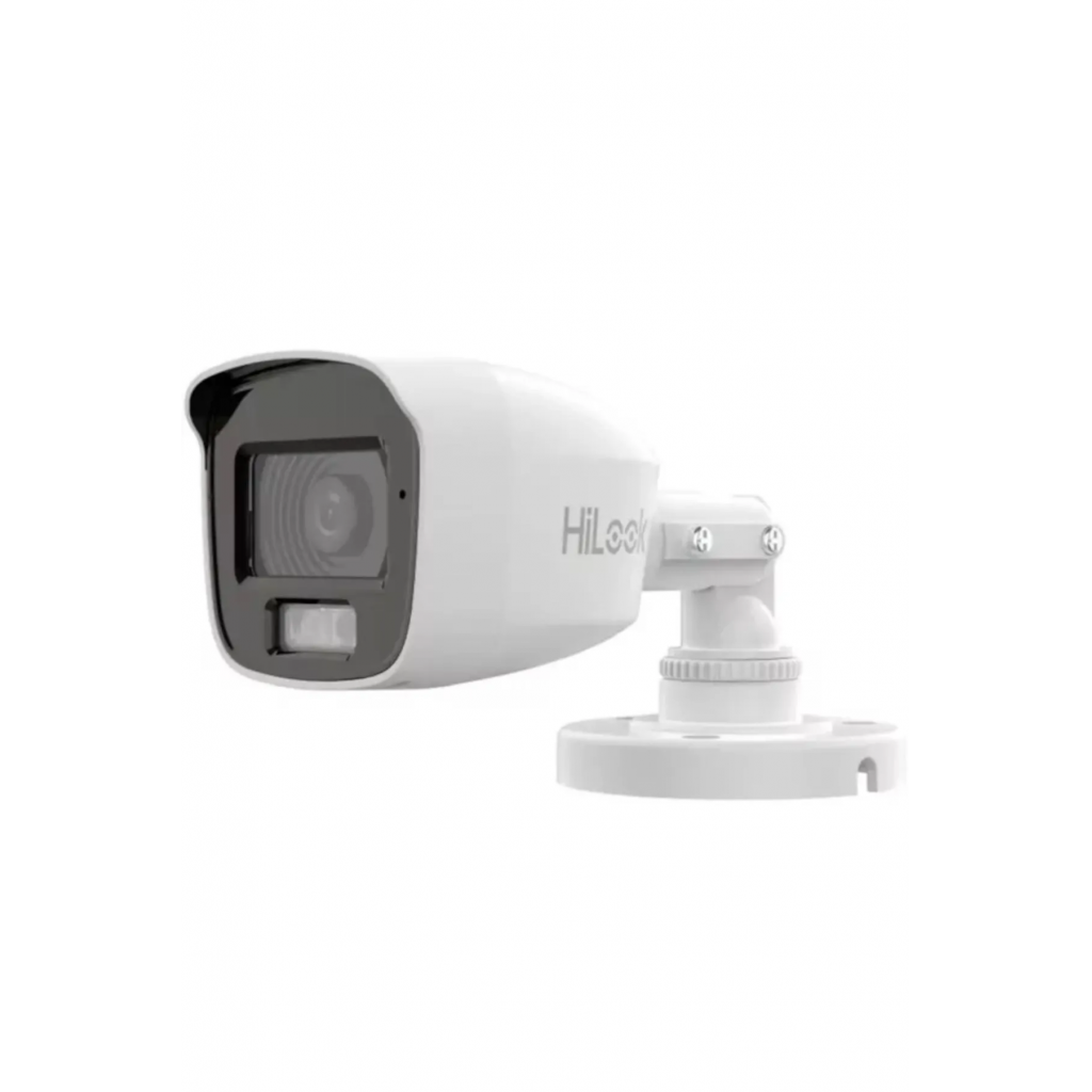 HILOOK THC-B127-LPS, 2Mpix, 2.8mm Lens, 20Mt Gece Gorusu, IP66, Dual Light, Dahili Mikrofon, Bullet Kamera