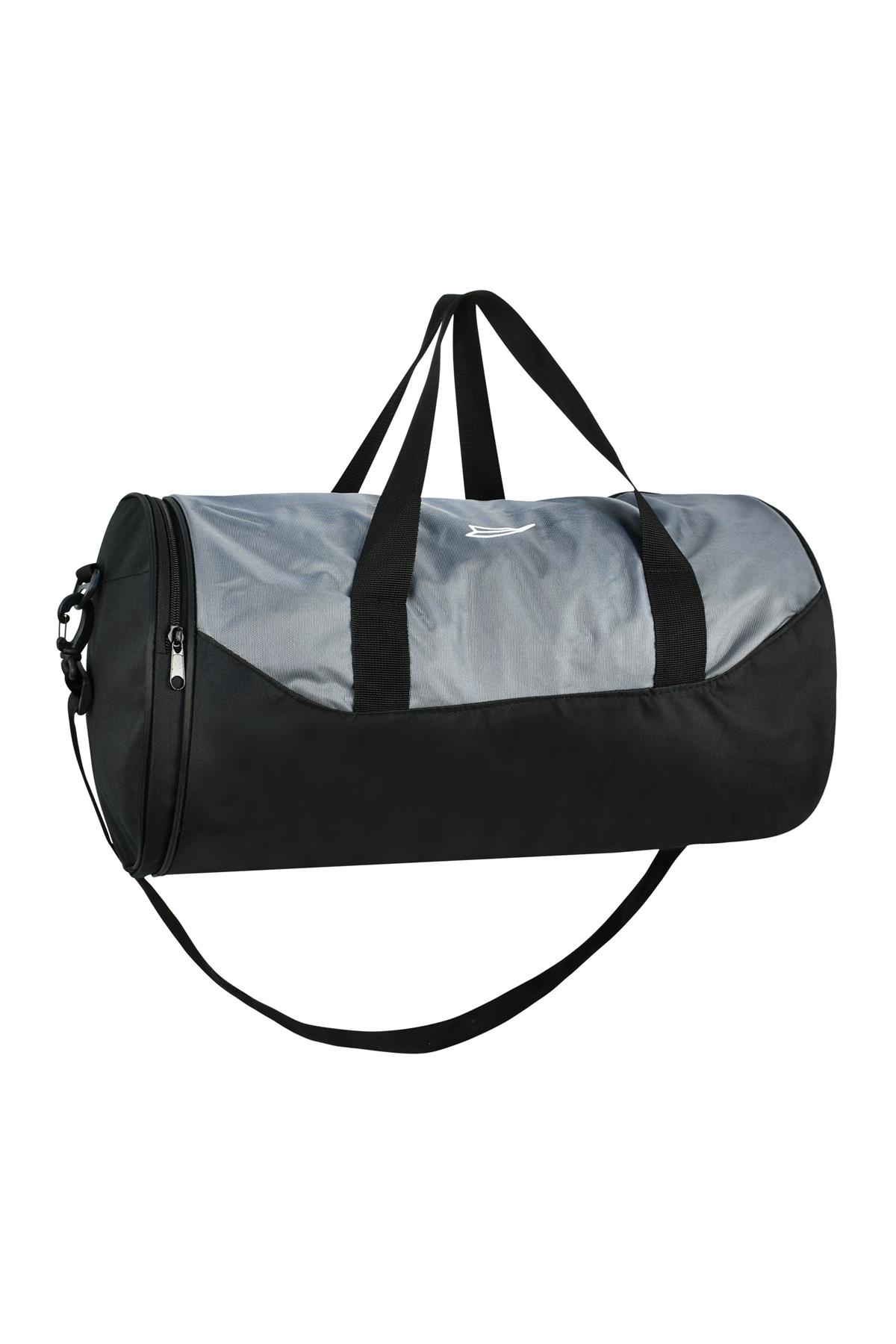 Silindir Spor Canta El Valizi Gri