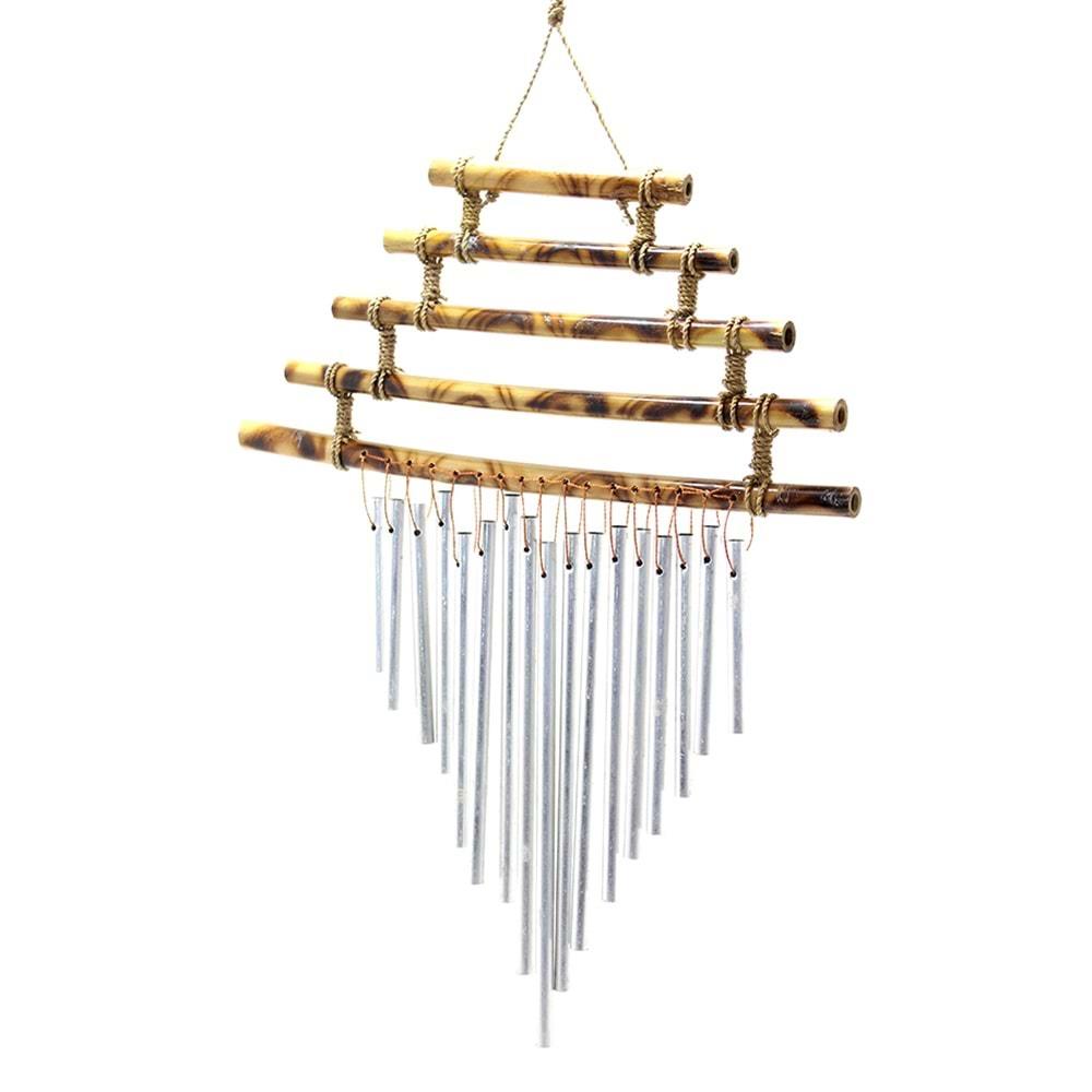 Bambu 5 Katli Metal Ruzgar Cani