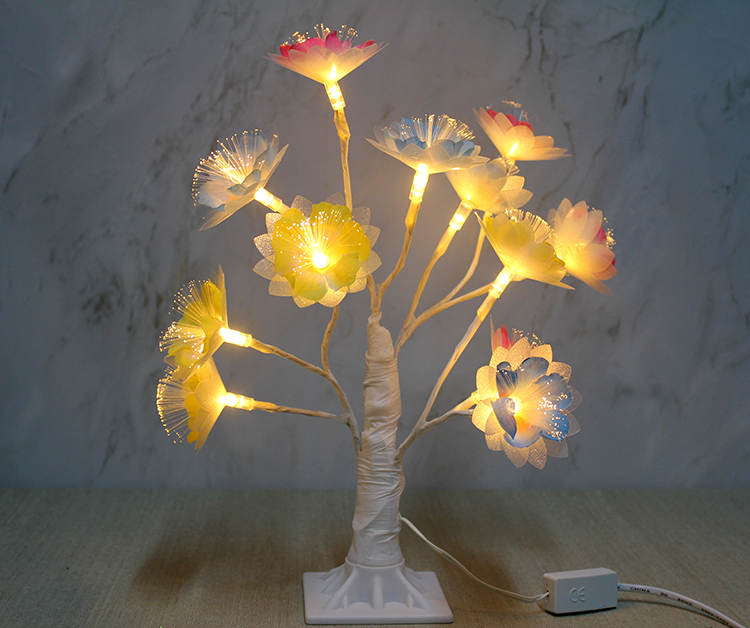 Dekoratif Ledli Cicek