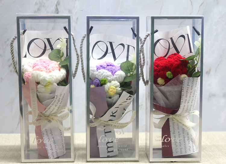 Tekli El Orgusu Gul Buketi