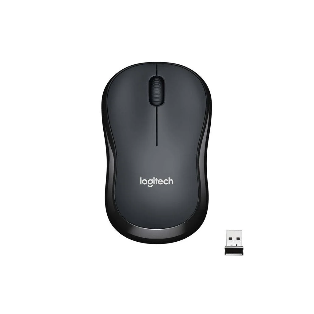 LOGITECH 910-006510, M221 Siyah, USB Nano 2,4G Kablosuz, 1000dpi, Optik, 3 Tuslu, 18ay Pil Omru, Sessiz Mouse