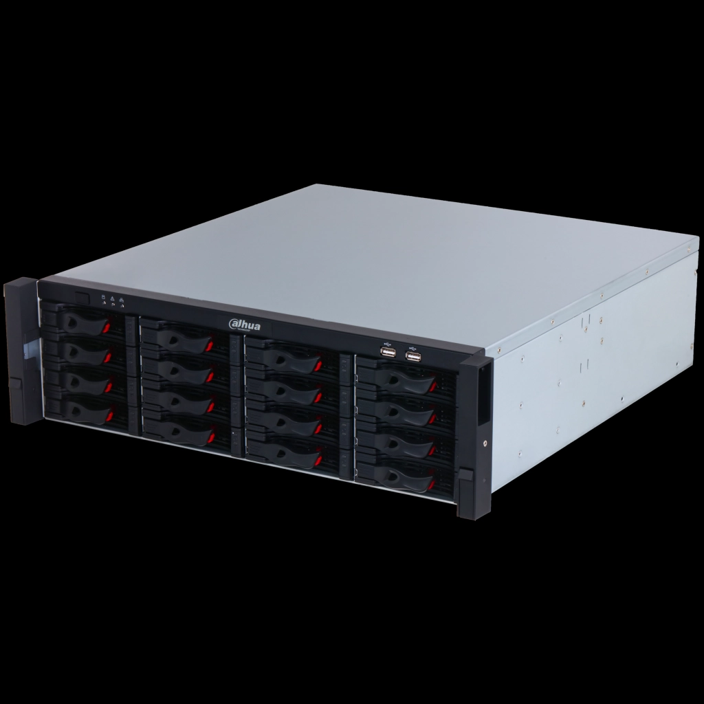 DAHUA  NVR616RH-128-XI, 128Kanal, 32Mpix, H265+, 16 HDD, 1080P Kayit, 1280 Mbps Bant Genisligi, 4 Port 2500 Mbps LAN, RAID 0/1/5/6/10 NVR