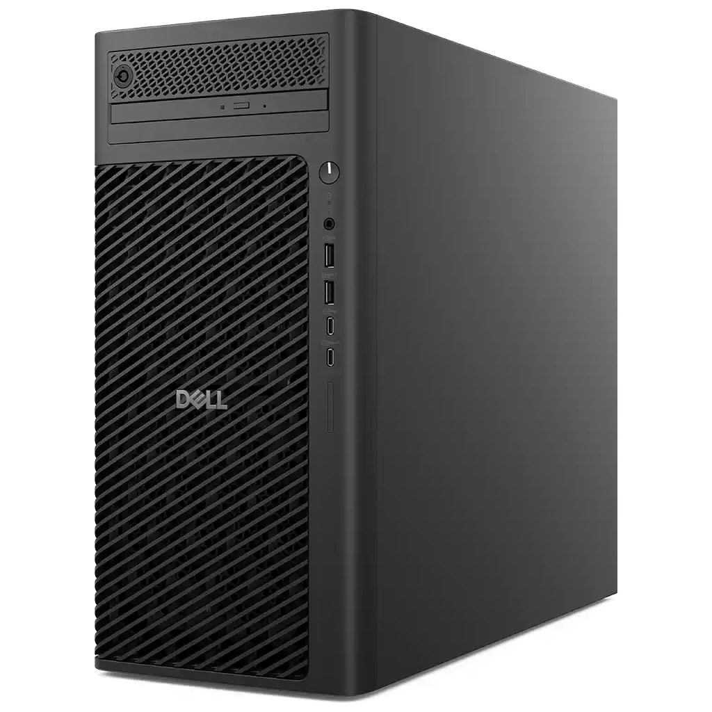 DELL Pro Max Tower T2, FCT2250-3, Ultra 7 265K, 32Gb DDR5 Ram, 1Tb SSD, 8Gb NVidia RTX A1000 Ekran Karti, Windows11 Pro, Tower Is Istasyonu