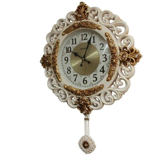 Saat Sarkacli Akar Mekanizmali Hediyelik Duvar Saati