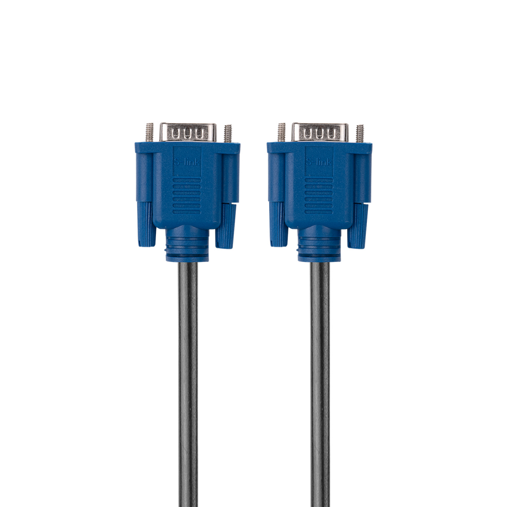 S-LINK SL-VGA16, 15Pin, Iki Ucu Erkek, 1.5mt, VGA Kablosu