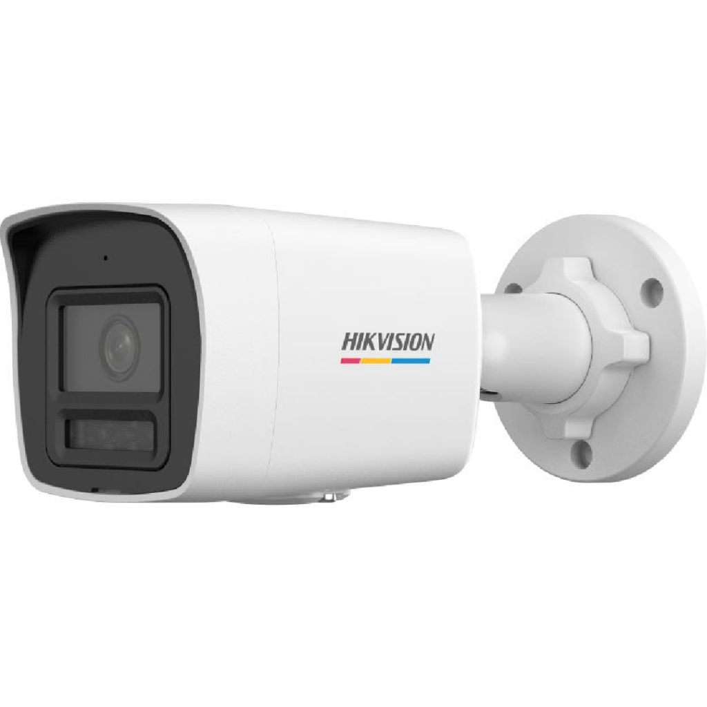 HIKVISION DS-2CD1027G2H-LIUF 2Mpix, 4mm Lens, H265+, 30Mt Gece Gorusu,Color Vu Lite, Smart Hybrid Light,  Full Time Color, Dahili Mikrofon, Metal Kasa Bullet IP Kamera