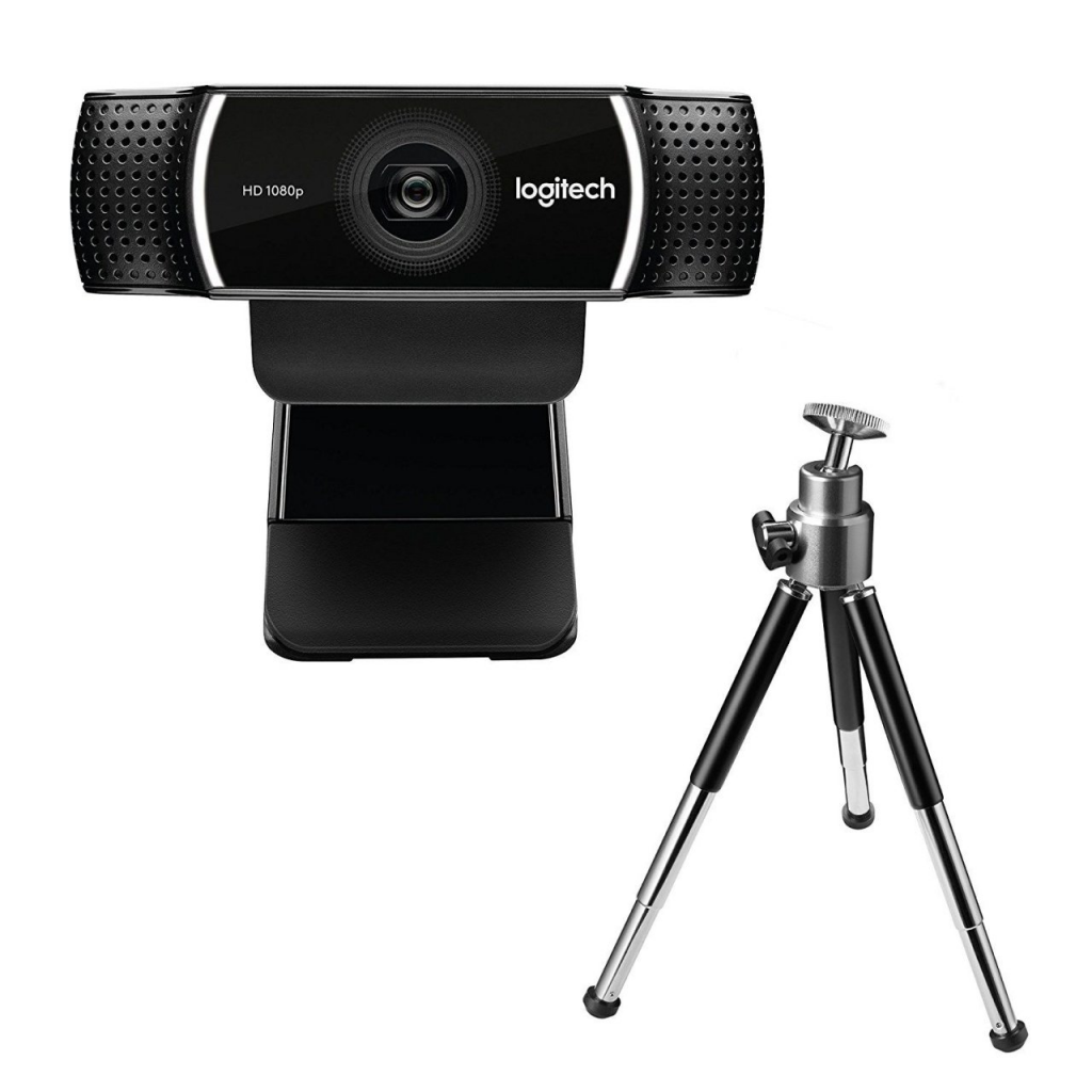 LOGITECH 960-001088, C922, PRO Strem 1080p/30 fps, Otomatik Isik Duzeltimi, Dahili Cift Mikrofonlu, Full HD, Webcam
