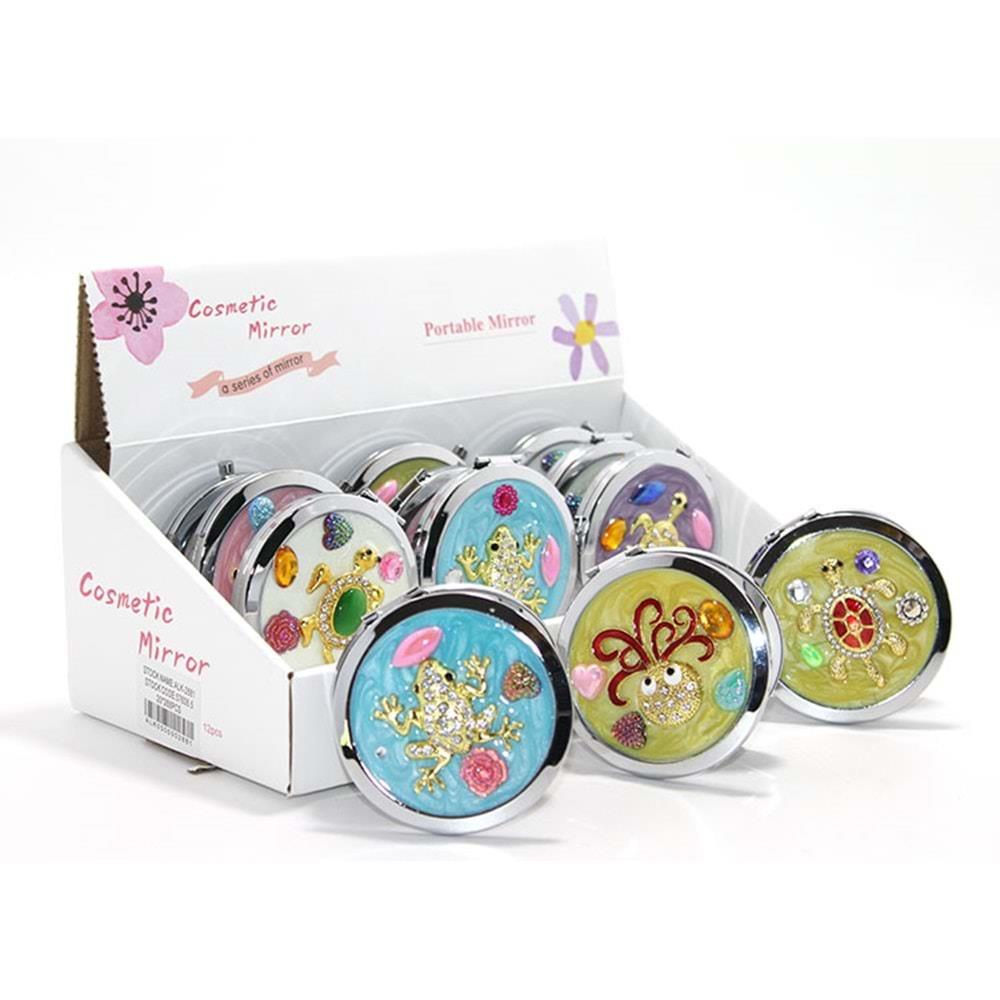 Kabartmali Desenli El Aynasi