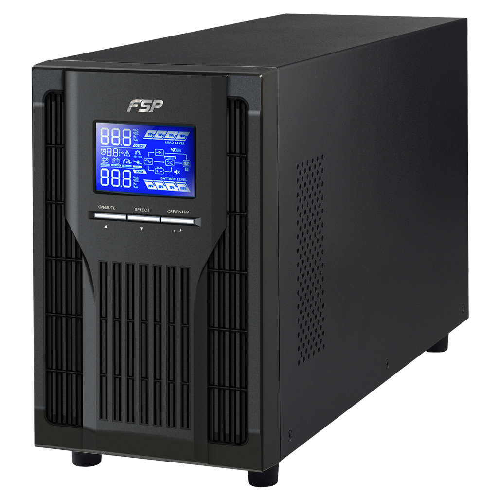FSP Champ1K 1KVA Online UPS (2x9A Aku)