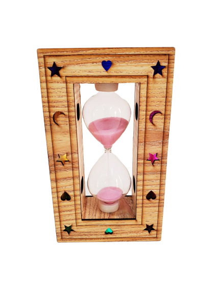 Ahsap Isikli Kum Saati