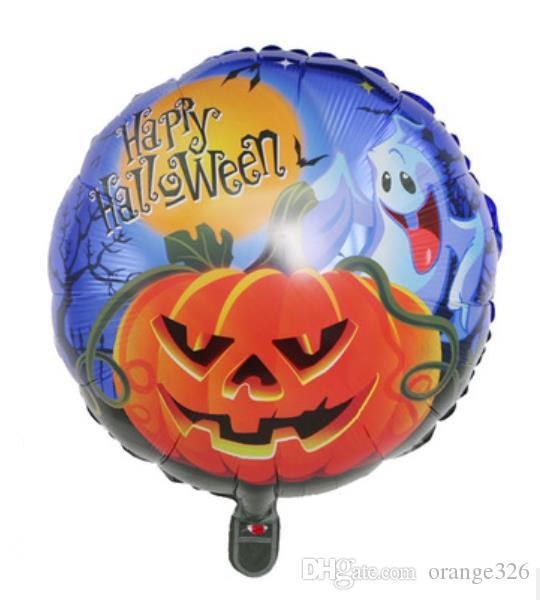 Parti Malzemeleri Happy Halloween Folyo Balon 18 inc