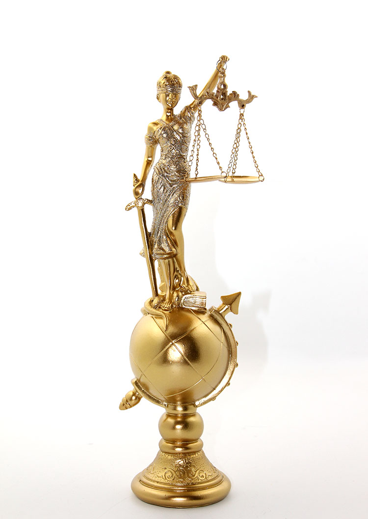 Polyester Dunya Kure Uzerinde Adalet Biblosu