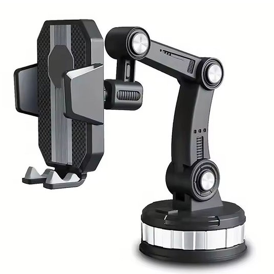 360° Doner Baslikli Vakumlu Ayarlanabilir Arac Ici Telefon Tutucu