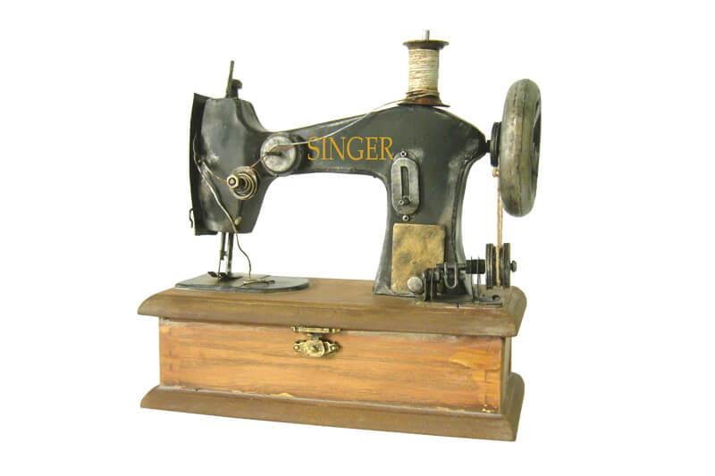 Dekoratif Metal Dikis Makinesi Kutulu Hediyelik