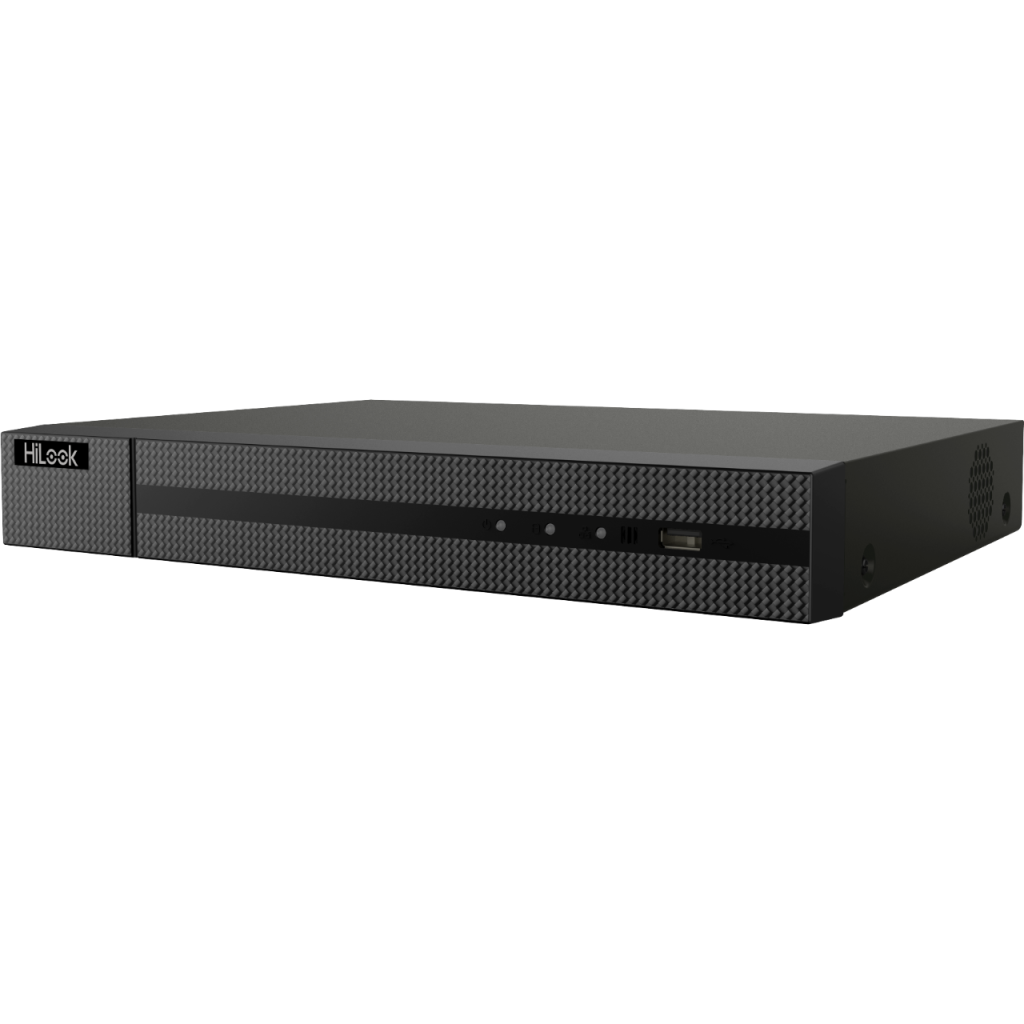 HILOOK NVR-108MH-C/8P, 8Kanal PoE, 8Mpix, H265+, 1 HDD Destegi, 1080P Kayit, 80Mbps Bant Genisligi, NVR