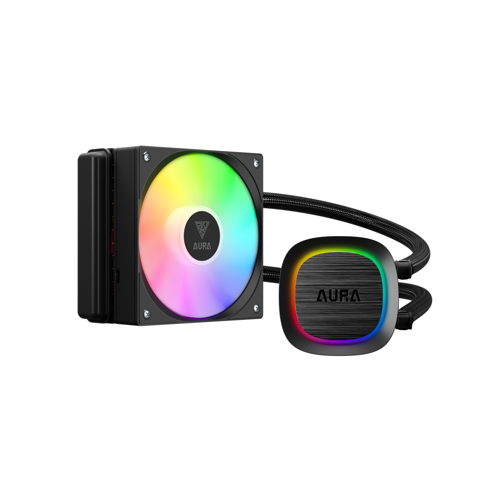 GAMDIAS AURA GL120 V2, 120mm, RGB, 1 Fanli, CPU Sivi Sogutma
