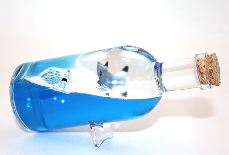 Sise Icinde Batmayan Gemi