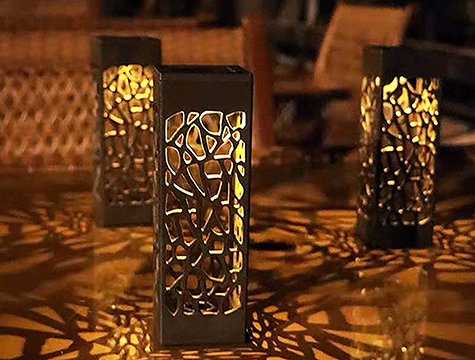 Dekoratif Solar Gunes Enerjili Bahce Aydinlatmasi Yuruyus Yolu Seti ( 8 Adet )