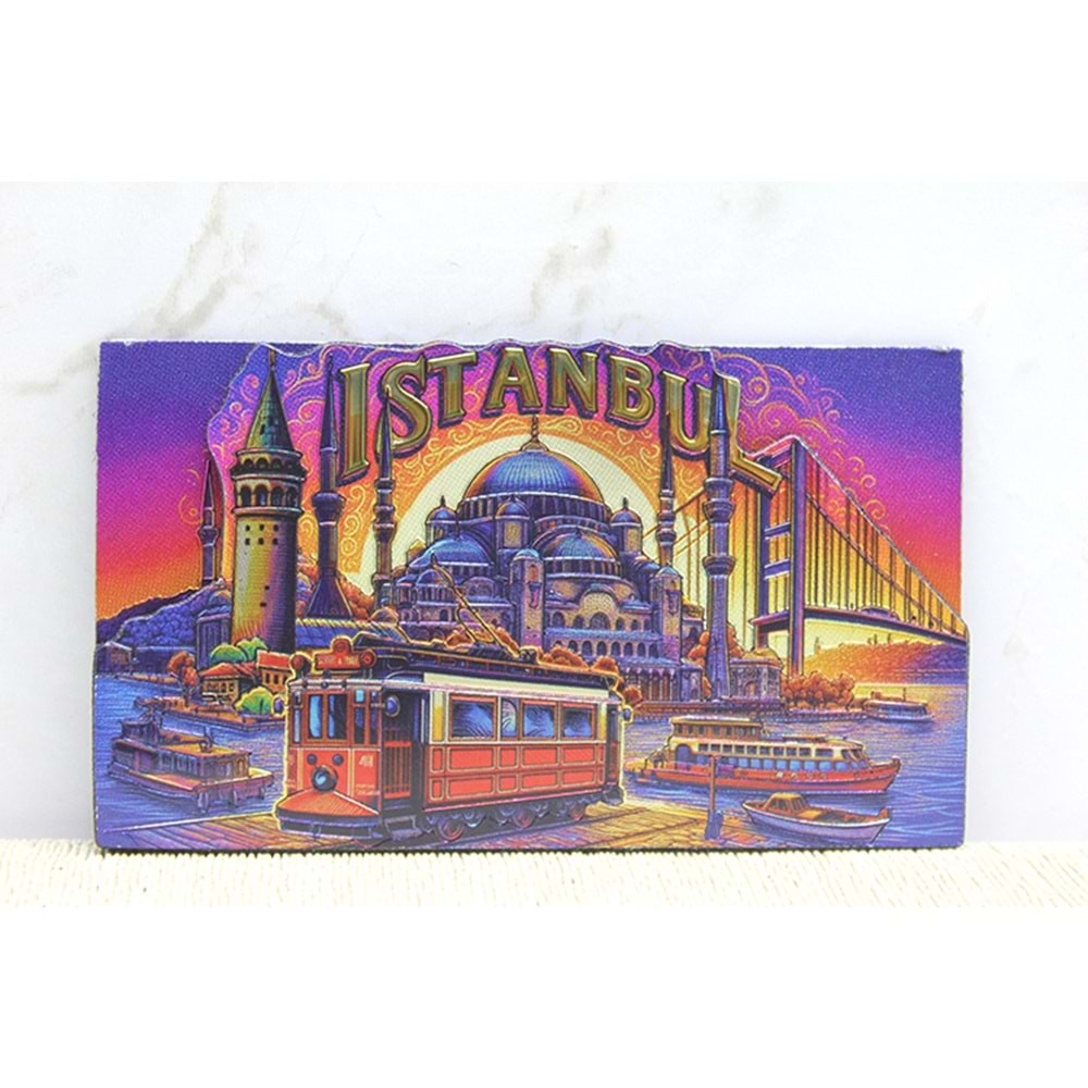 Silikon Istanbul Temali Magnet