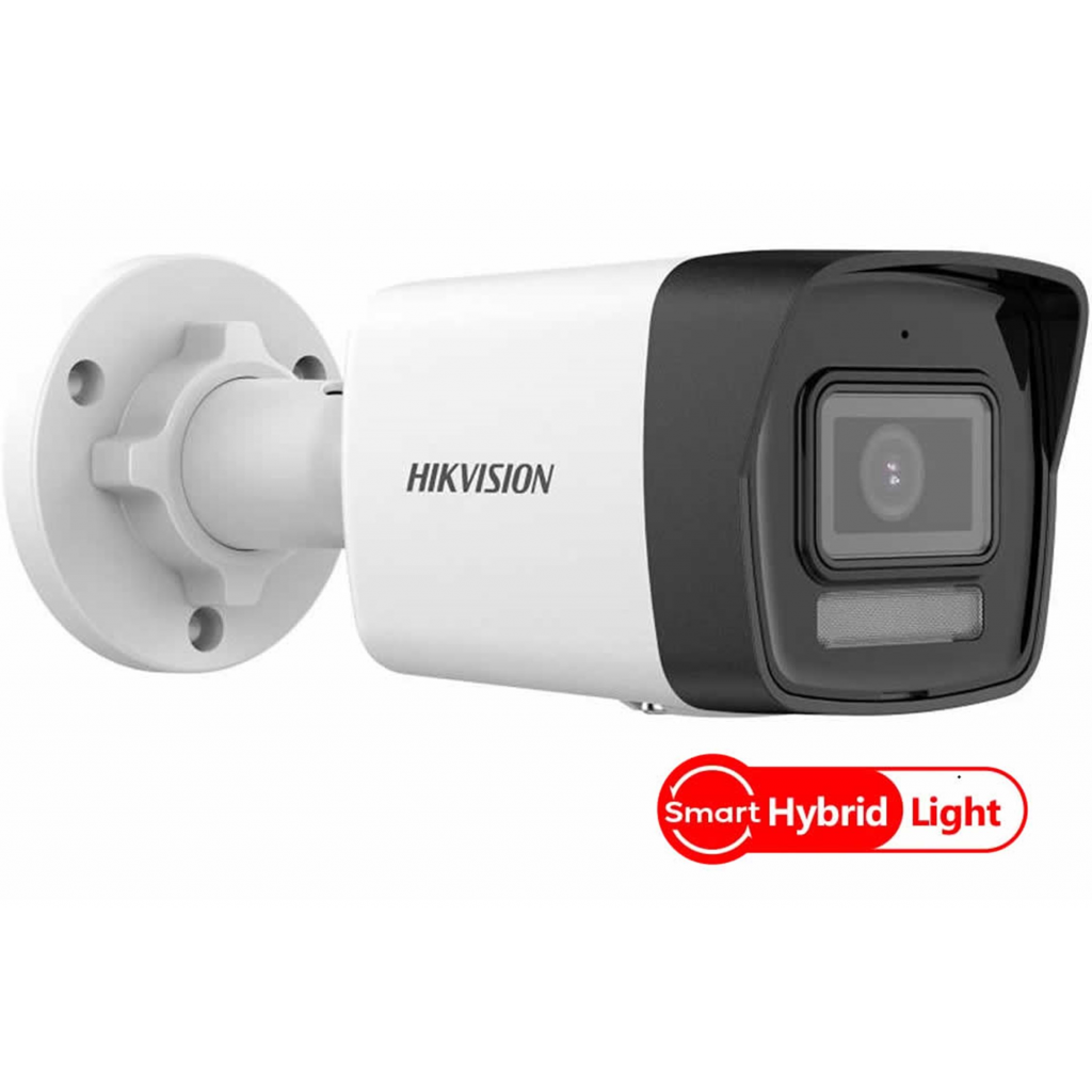HIKVISION DS-2CD1023G2-LIUF 2Mpix, 4mm Lens, H265+ ,30Mt Gece Gorusu, Hybrid Light, SD Kart,Dahili Mikrofon, PoE, Bullet IP Kamera