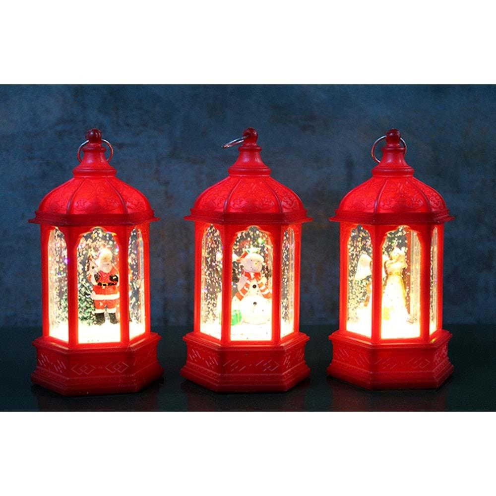 Yilbasi Temali Isikli Kar Kuresi