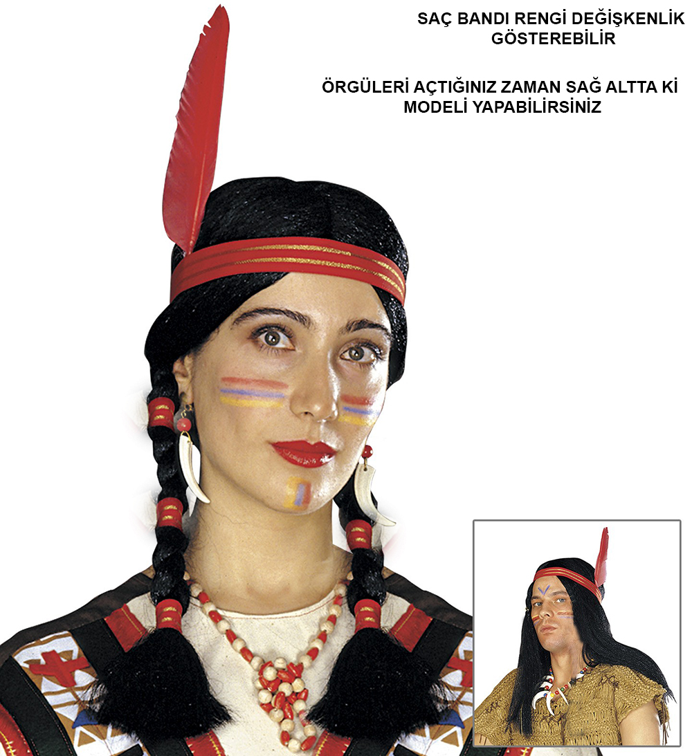 Tuylu Orgulu Hint Perugu Kizilderili Perugu