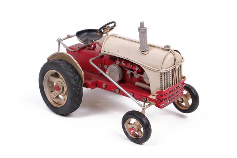 Metal Traktor Biblo Dekoratif Hediyelik