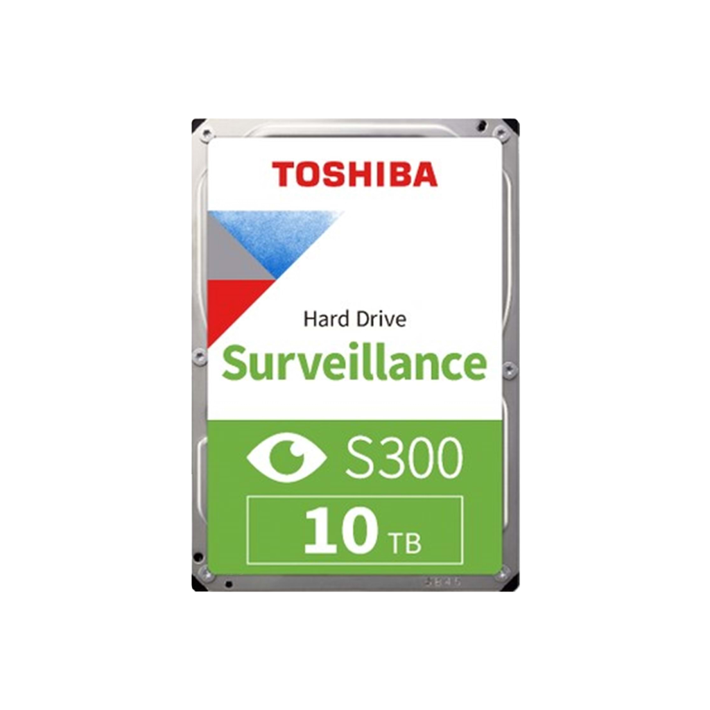 TOSHIBA S300 PRO, MD10ADA10TV, 3.5", 10TB, 512Mb 7200 Rpm, 7/24 Guvenlik HDD (Turkiye Distributoru Garantili)